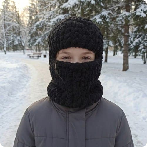 Плюшева балаклава